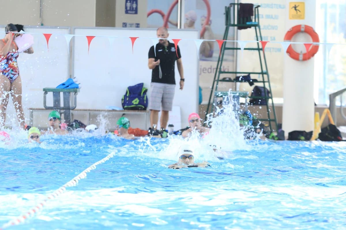 Olimpic Pool in Sarajevo, Bosnia